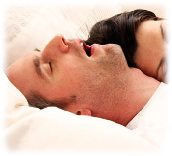 snoring and sleep apnea relief by using the LWG water filter